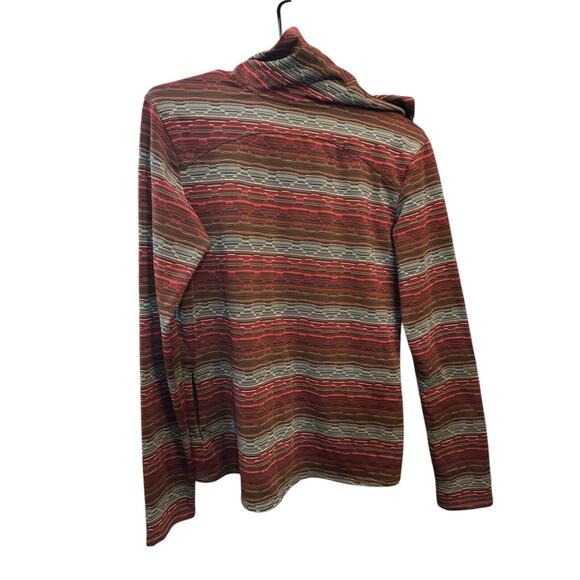 Lucy Activewear Pullover Sweatshirt Size Medium Hooded 1/2 Zip Long Sleeve - Picture 8 of 9